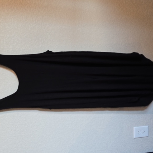 ​A Walk In The Park Black Sleeveless Jumpsuit | Wide Leg Sportswear Large L - Picture 4 of 4